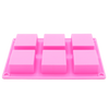 正方形皂模 (6穴)