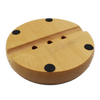 Round Bamboo Soap Dish